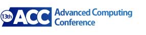 The 13th Advanced Computing Conference